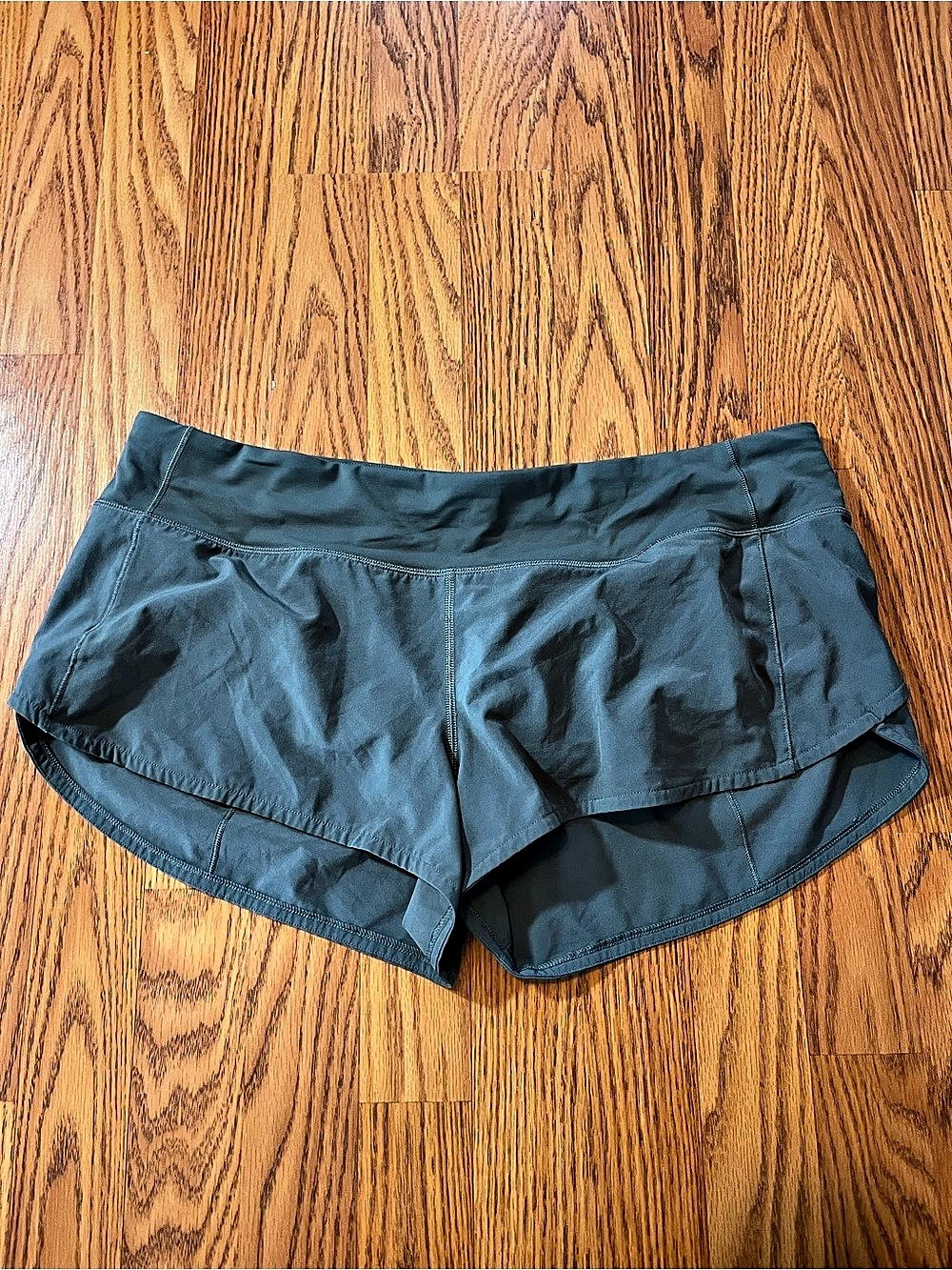 Dark green, Lululemon short size 12